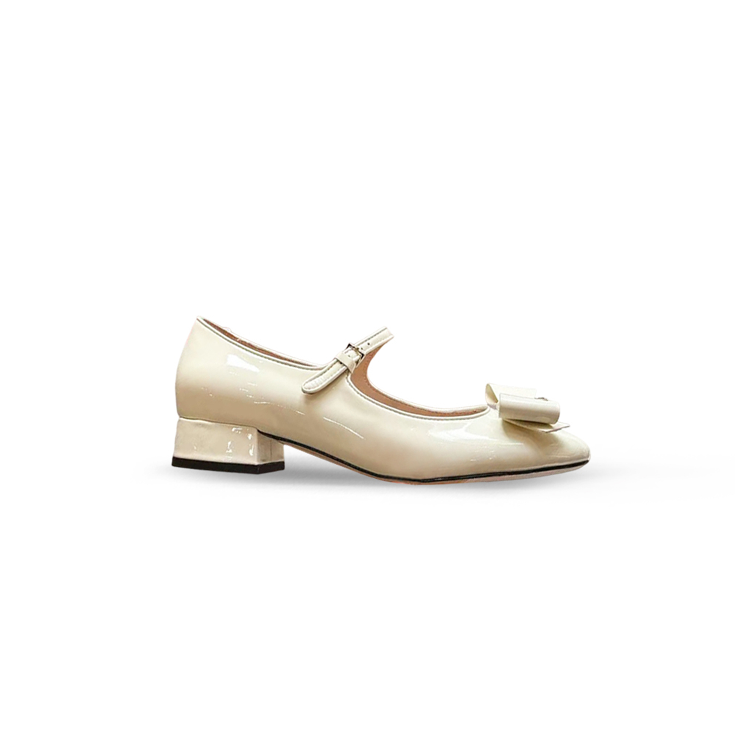 GUCCI DOUBLE G BOW MARY JANE SHOES 835748